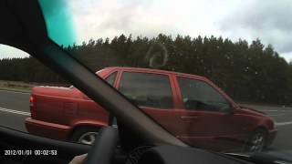 Volvo S70 25T vs BMW 325i E36 [upl. by Aicilev260]