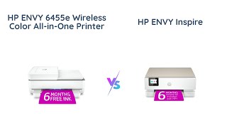 HP Envy 6455e vs HP Envy Inspire 7255e Which Printer is Best for Busy Families [upl. by Neih]