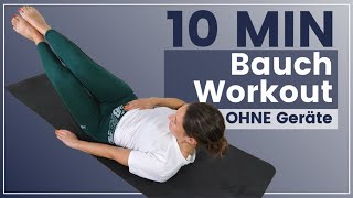 10 MIN Bauch Workout für einen definierten Bauch [upl. by Calica]