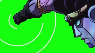 Star Platinum Heavy Punch Green Screen Stone Ocean [upl. by Eldrid]