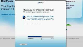 RealPlayer FREE  KOSTENLOS Download  GermanDeutsch Tutorial [upl. by Ecyal968]