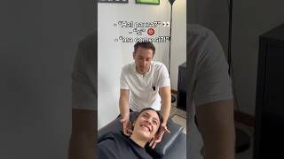 Trattamento osteopatico di Francesca 🧑🏻‍⚕️ osteopata osteopatia thrust asmr [upl. by Jaworski]