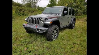 Review 2018 Jeep Wrangler Unlimited Rubicon JL [upl. by Einnov]