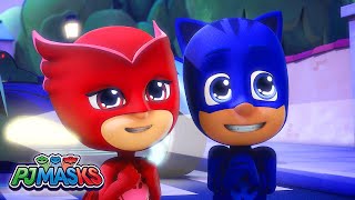 PJ Masks  Catboy amp Owlette Arrive  1 HOUR COMPILATION  Kids Cartoon  Superheroes  Kids Video [upl. by Kilah74]