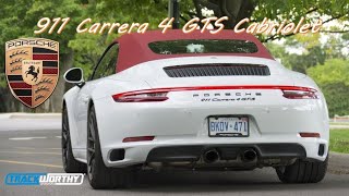 2017 Porsche 911 Carrera 4 GTS Cabriolet Review [upl. by Ilwain]