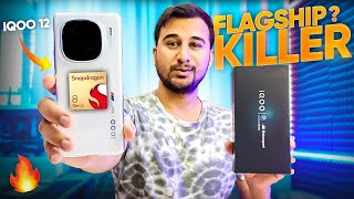 Flagship KILLER 🔥 iQOO 12 with Snapdragon 8 Gen 3 Unboxing 😱 [upl. by Rolyat]