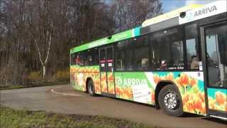 Arriva bussen bij de Keukenhof  HD [upl. by Gala]