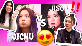 AUSSIES REACT TO JICHU VS JISOO [upl. by Yobybab561]