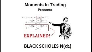 Black Scholes Nd2 EXPLAINED [upl. by Adnohs275]