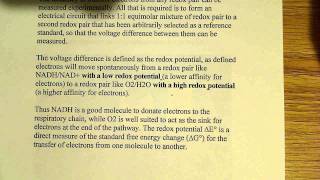 The Redox potential [upl. by Niwde]