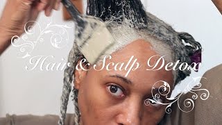 How To Clarify amp Detox Natural Hair amp Scalp [upl. by Eikram296]