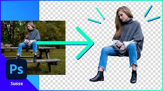 Aprenda a RECORTAR PESSOAS em 5 MINUTOS  54  Curso Photoshop Susse [upl. by Ranger524]