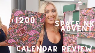 Space NK Advent Calendar Unboxing  Luxury Beauty Advent Calendar Whats Inside FULL UNBOXING [upl. by Alderson]