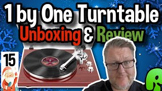 1 by One Turntable  Unboxing amp Review Vlogmas Day 15 vlogmas christmas vinyl [upl. by Warder]