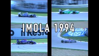 F1 Imola 1994  Qualifying  Ratzenberger Fatal Crash  UNSEEN FOOTAGE [upl. by Pierre]