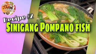 RECIPE 2 Sinigang Pompano Fish  Jhoy’s Kitchenette [upl. by Luben]