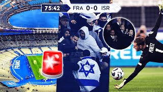 ÉNORMES ÉCHAUFFOURÉES EN TRIBUNES FRANCE 00 ISRAËL  GARDIEN SOLIDE MAIS LA QUALIF  bonus [upl. by Adiarf204]