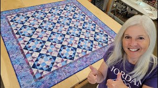 Quilting NOT OnPoint Simple Six Star Sampler  EASY Tutorial [upl. by Immij]