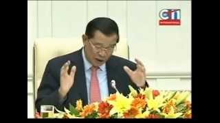 Hun Sen press conference at ASEAN summit on 04 April 2012 [upl. by Inalak]