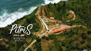 Pitris Ocean View Kebumen  Cinematic Drone Video  taufik fitrians aerial [upl. by Amled]