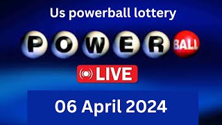 Powerball drawing live Results 06 April 2024  powerball drawing live today [upl. by Ardnassela]