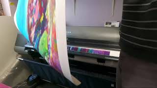 Giclee printing and stretching of fine art canvas  Melody Art in Porlock [upl. by Seamus]