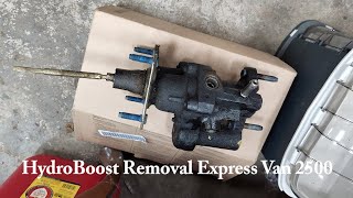 HydroBoost Removal 2000 Chevy Express 2500 Video 2 HydroBoost Removal [upl. by Kurland]