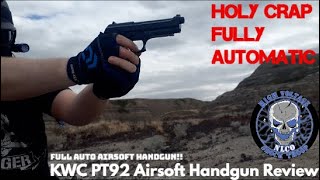 KWC PT92 Airsoft Review [upl. by Jurgen86]