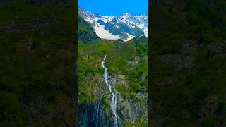 View from Montenvers Hiking the Mont Blanc Massif 🏔️🌲 hiking montblanc chamonix [upl. by Ennej]