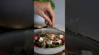 Recette  salade d’été aux haricots verts tomates et feta [upl. by Notniuq]