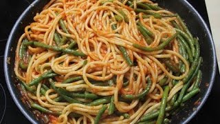 Spaghetti con fagiolini [upl. by Kimon]