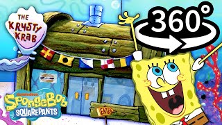 Take a 360° VR Tour of the Krusty Krab 🍔  SpongeBob [upl. by Auberbach508]