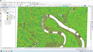 Topographic Roughness Index TRI from DEM  ArcGIS [upl. by Nylatsyrc]