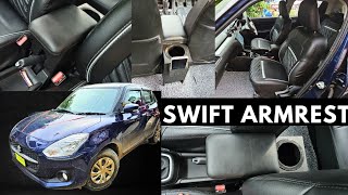 2023 Maruti Suzuki Swift Wooden Armrest Installation 🔥 6268777684 [upl. by Racklin639]