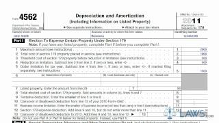 Learn How to Fill the Form 4562 Depreciation and Amortization [upl. by Godric]