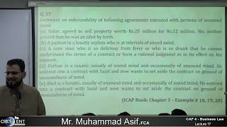 CAF4SirAsifLecture17 [upl. by Ellimahs]