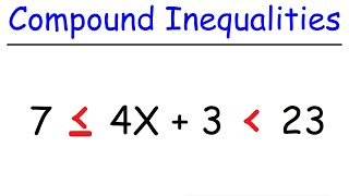 How To Solve Compound Inequalities [upl. by Johathan]