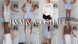 HampM amp ASOS TRY ON HAUL  Summer 2024🤍 [upl. by Merchant207]