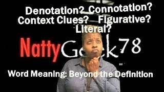 Determining Word Meaning  Defining Words BEYOND the Definition [upl. by Allertse580]