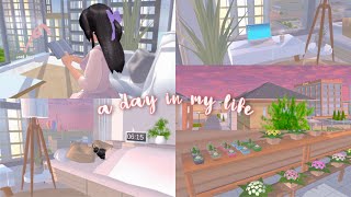 a day in my life  vlog 🌸✨ Sakura school simulator [upl. by Treulich794]