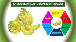 Cantaloupe nutritional facts🍈fruit vegetatian cantaloupe [upl. by Ramel875]