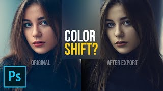 Does Your Color Change After Export in Photoshop [upl. by Gmur]