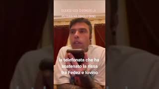 FEDEZ chiama una PIZZERIA MA SBAGLIA forno [upl. by Aileve]