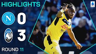 NAPOLIATALANTA 03  HIGHLIGHTS  Lookman and Retegui dismantle league leaders  Serie A 202425 [upl. by Emma93]