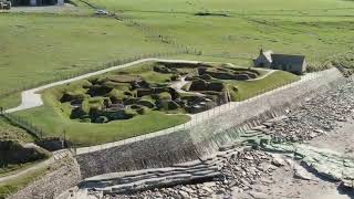 quotExploring Neolithic Orkney Aerial Footage of Ancient Sitesquot [upl. by Azaleah609]