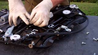 New Beetle Convertible rear window repair kit [upl. by Ytirahs]