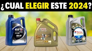 👉 MEJORES ACEITES de MOTOR 2024  TOP 7 Aceites Sinteticos de Motor💥 [upl. by Kcub]