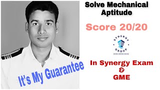 How to Solve Mechanical Aptitude TIPSamp TRICKSSynergy Exam 2020  Score Full Marks 2020 [upl. by Marquardt]