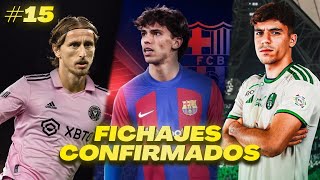 ÚLTIMOS RUMORES y FICHAJES YA CONFIRMADOS 15 [upl. by Allemrac36]