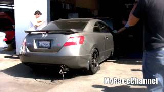 Civic Si Supercharged Comptech Supercharger HD [upl. by Ahseile]